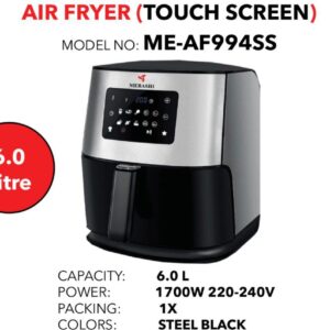سرخ کن بدون روغن مباشی مدل ME-AF994SS